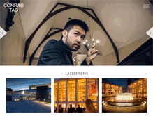 Tablet Screenshot of conradtao.com
